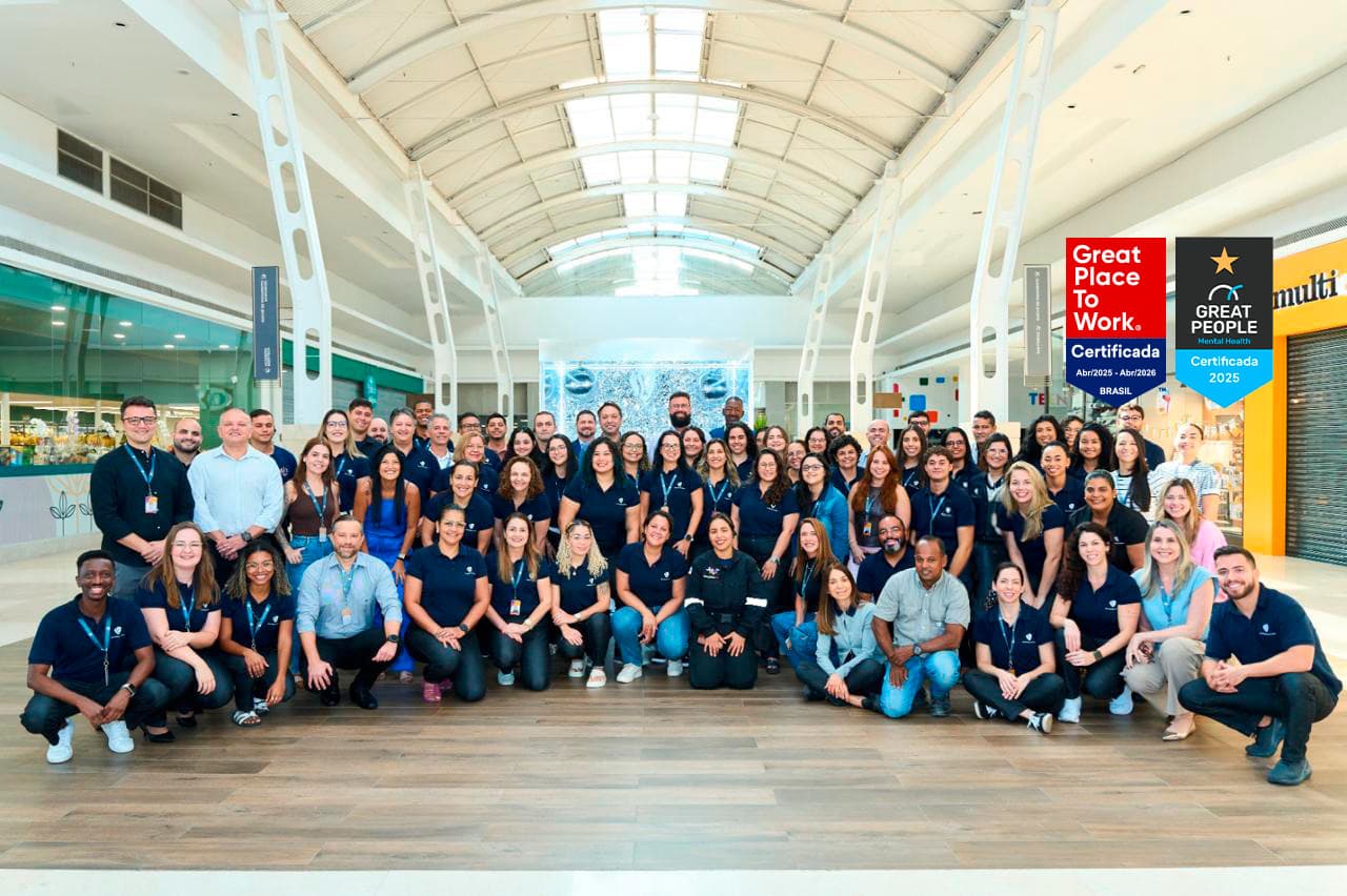 Pessoas no Centro da Estratégia — equipe Shopping Vitória