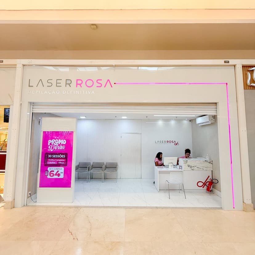 laser rosa
