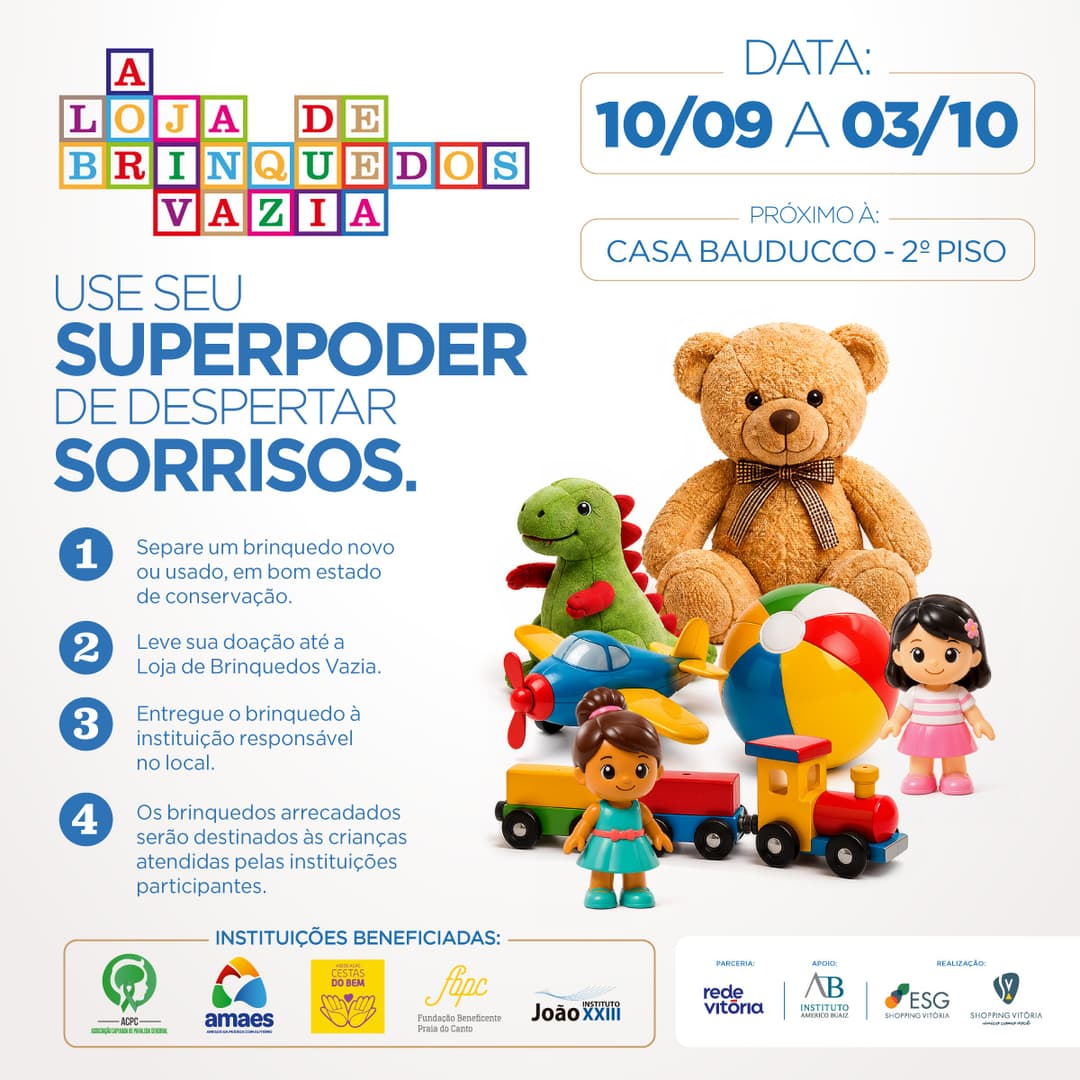 A LOJA DE BRINQUEDOS VAZIA