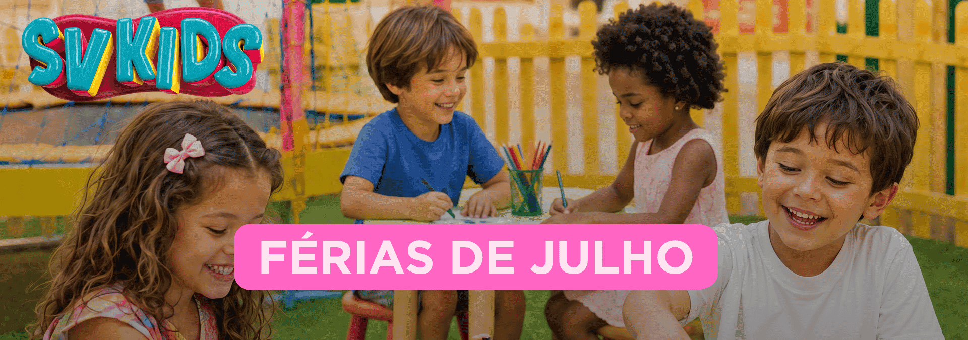 SV KIDS - FÉRIAS DE JULHO